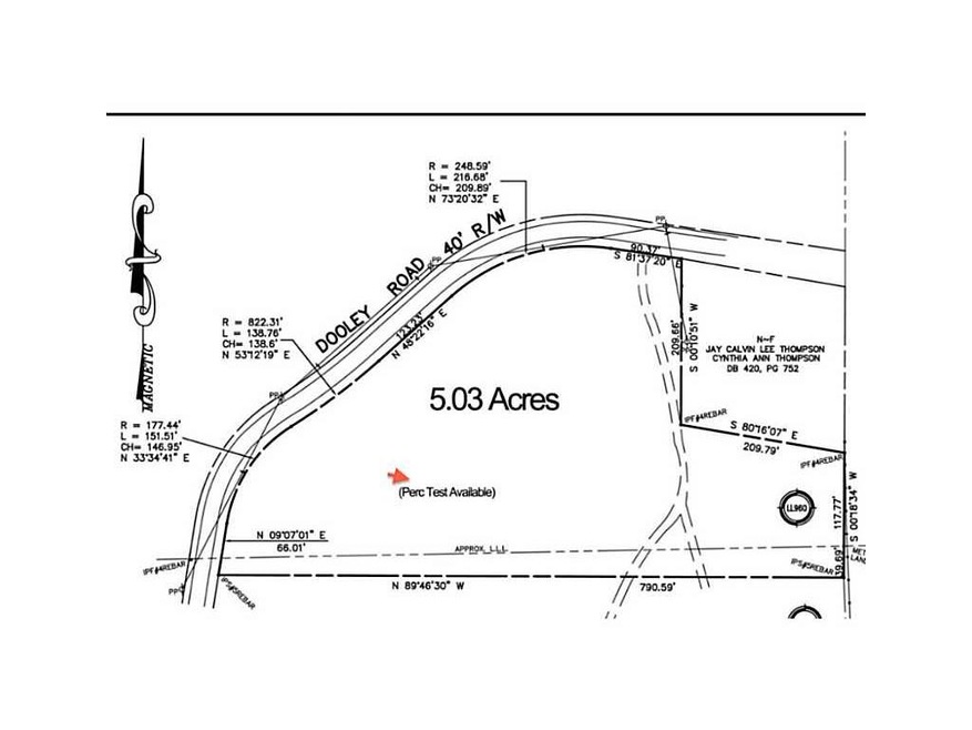 Plat Map.