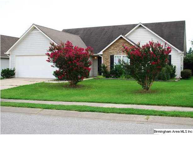 One level home on large level lot.