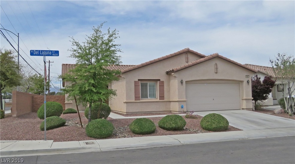 Front of home. Corner lot.