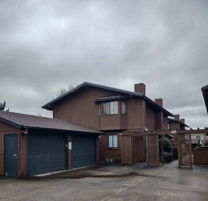 front with garages