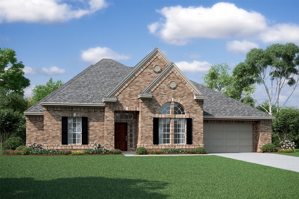 Charming Hayden design by K. Hovnanian Homes with elevation A in beautiful Lakeview. (*Artist rendering used for illustration purposes only.)