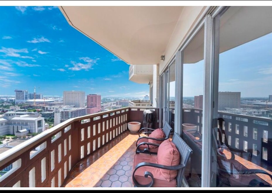 Beautiful View from the balcony. Pictures are from