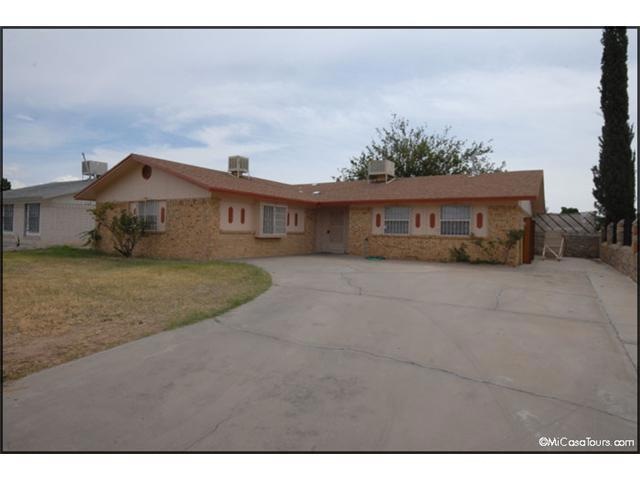 Exterior Front. The front view of the ho