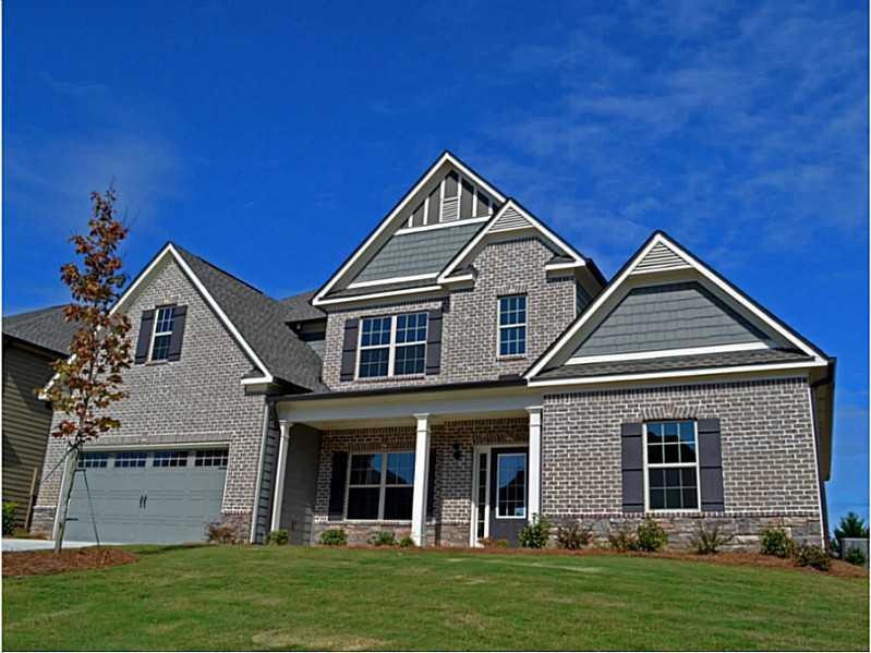 Exterior Front. tHE ELLINGTON FRONT ELEVATION