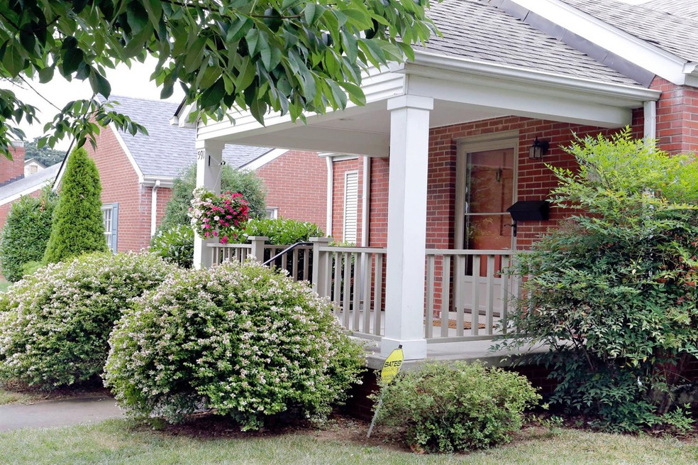 New covered front porch added in 2008. R