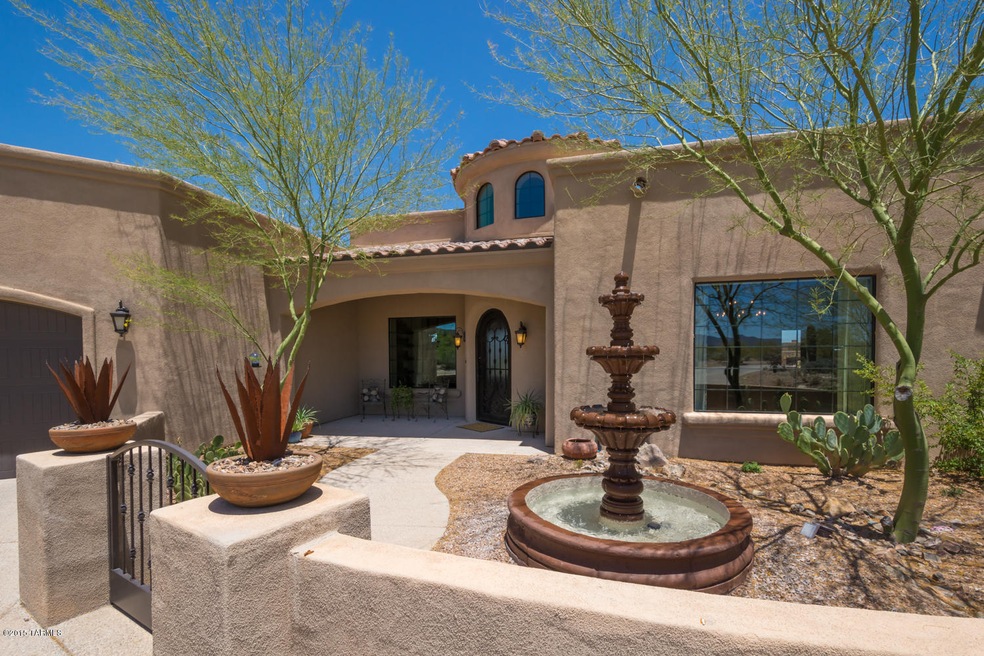 front courtyard