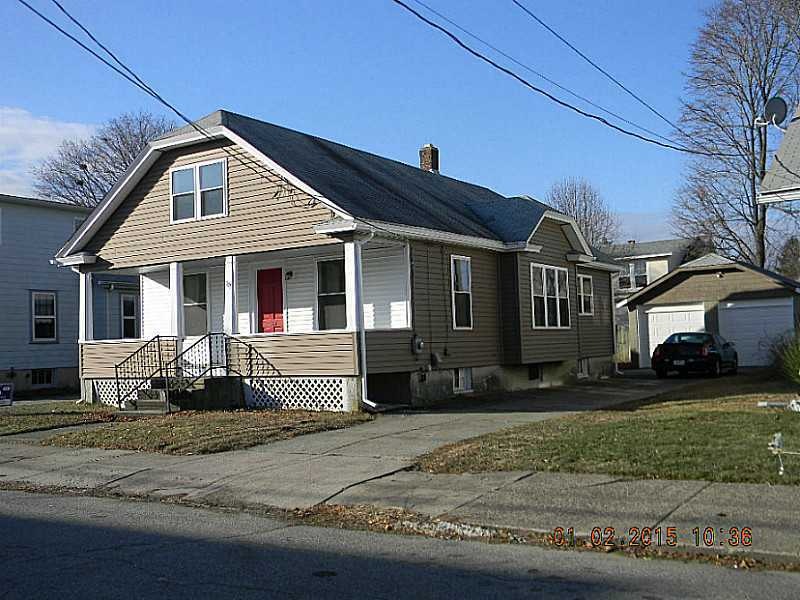 Exterior Front. recent windows, siding and roof