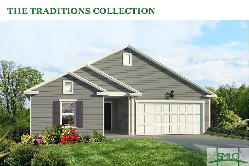 Front View - Spring Valley TR - Elevation D - Arti