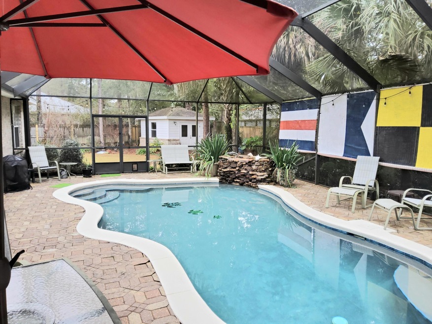 Relax in Heated Pool