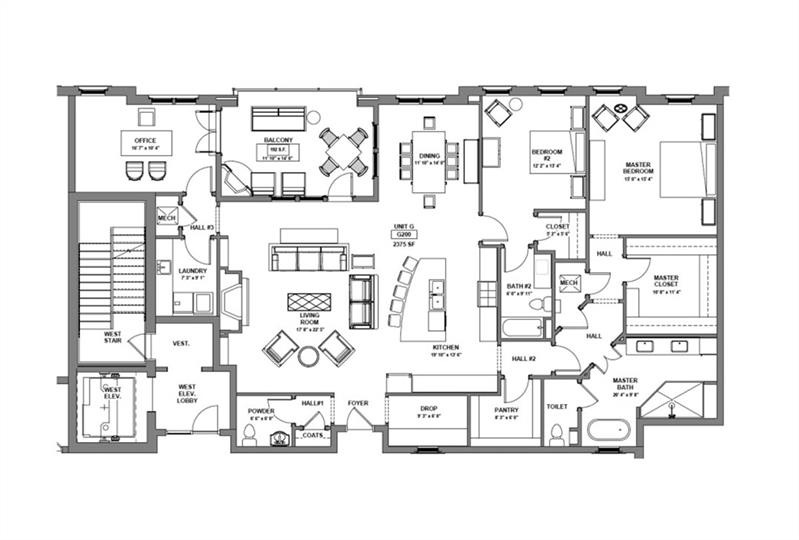 ALL PHOTOS FROM A SIMILAR UNIT. ACTUAL FLOOR PLAN.