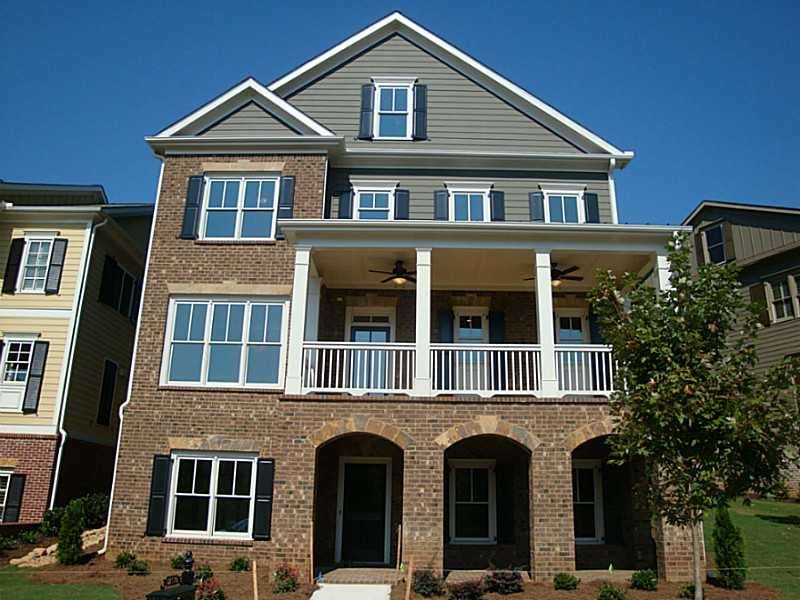 Exterior Front. Waterford Homes Baldwin plan, Char