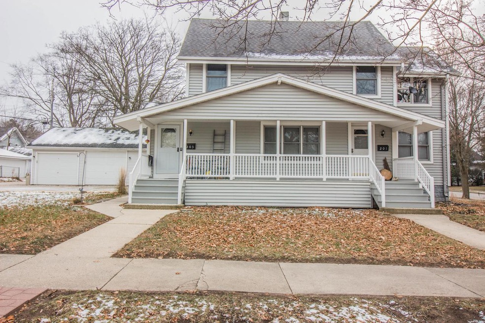 Front of Duplex