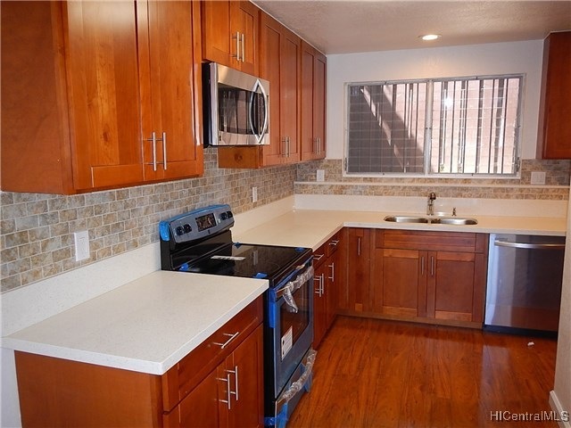 Beautifully renovated kitchen!  New s/s appliances