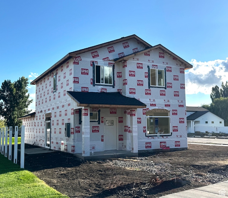 View of property under construction