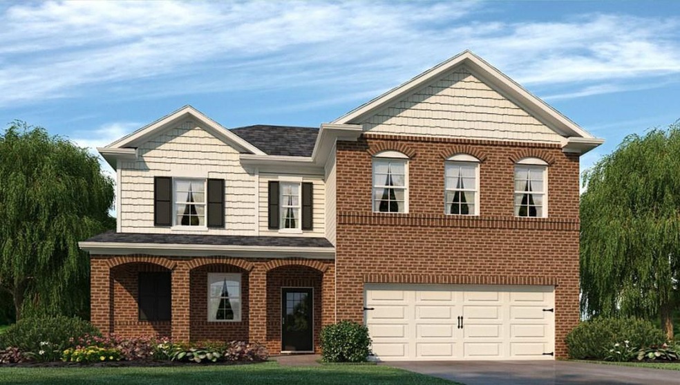 Color Rendering of Plan & Elevation.