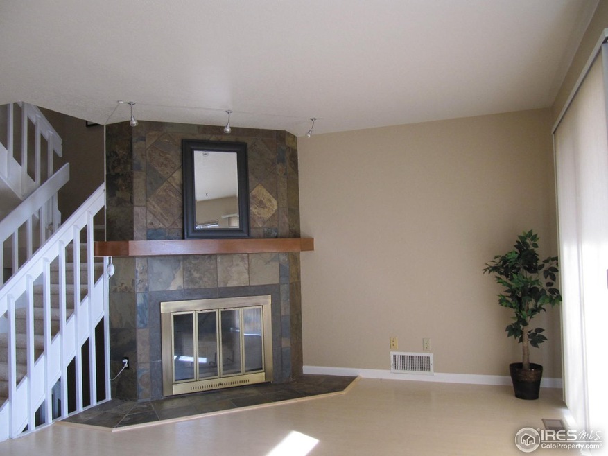 New laminate wood floors in living room