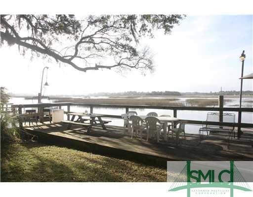 Other. Tremendous deck at waters edge with fish cl
