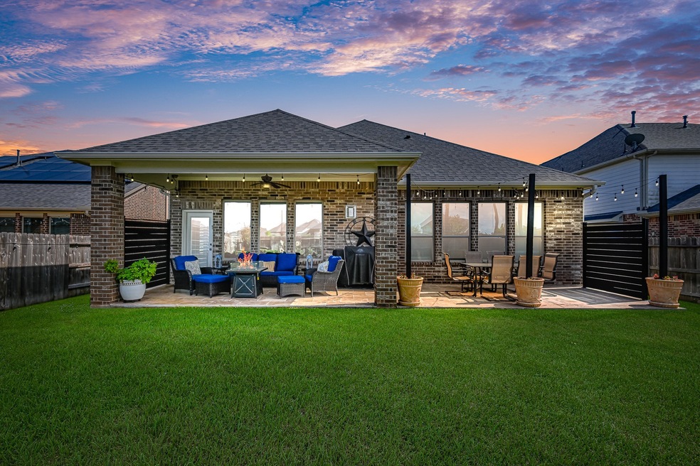 Beautiful backyard view