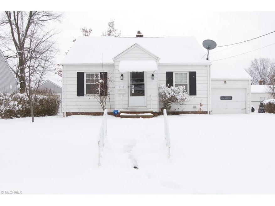 Welcome to 1312 26th St NE Canton!