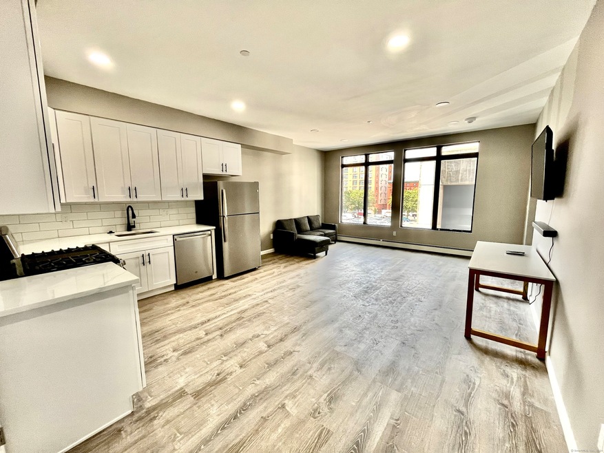 Welcome home to this 1700 sq ft two story apartment boasting two kitchens, two living rooms, two bedrooms, two bathrooms, and many wall mounted televisions. This very unique space is so elegant and large!