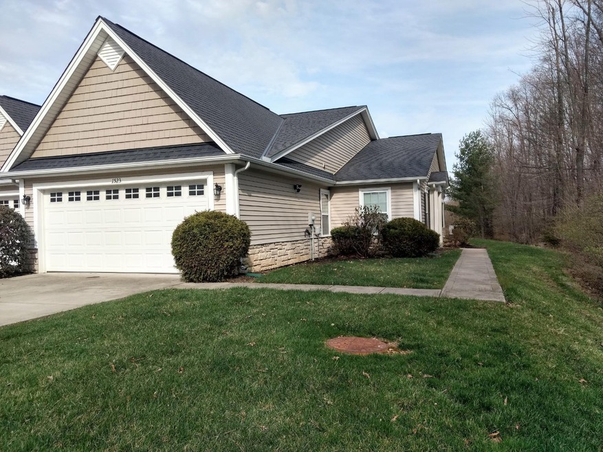 1520 square feet per county records. End unit. Enter through side or garage.