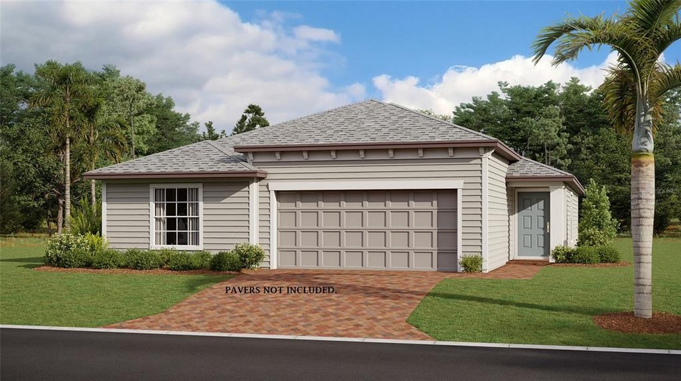 Artist Rendering. Pavers not included.