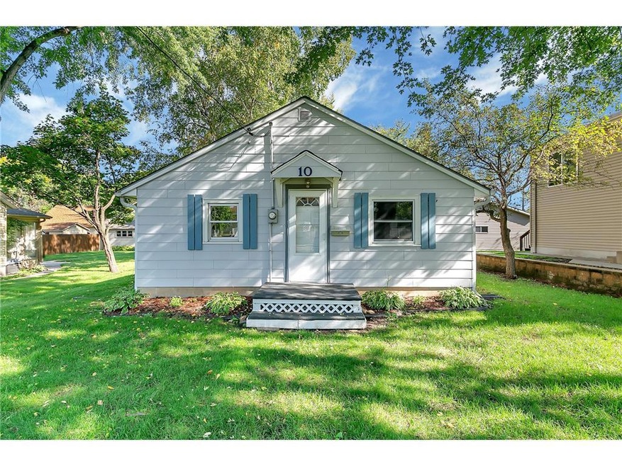 Cute curb appeal welcomes you home.