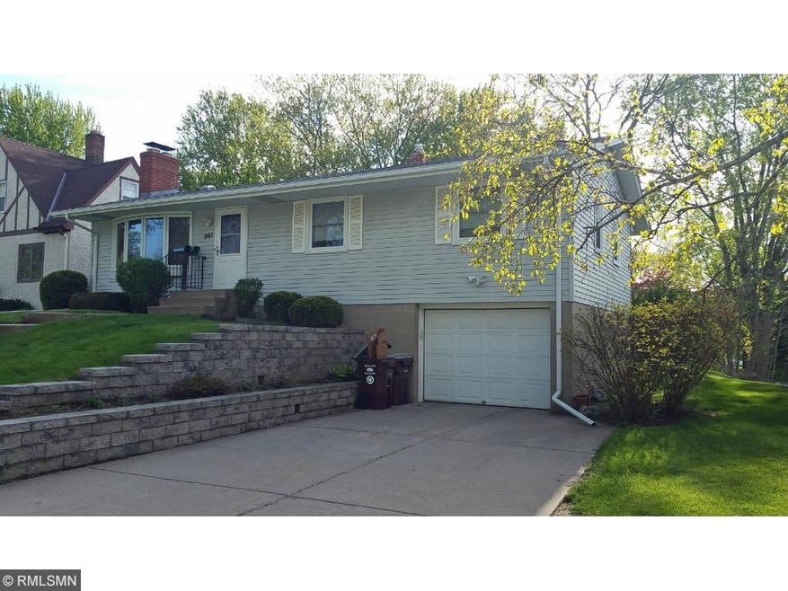 New retaining wall and newer siding on the home. V