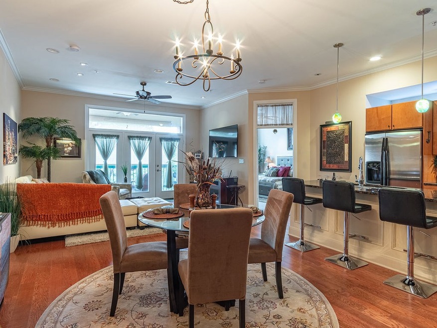 This is an open plan. It's great for entertaining