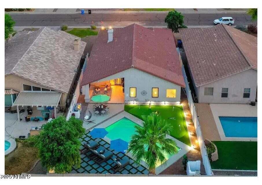 drone backyard