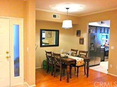 Spacious dining area adjacent to the kitchen.