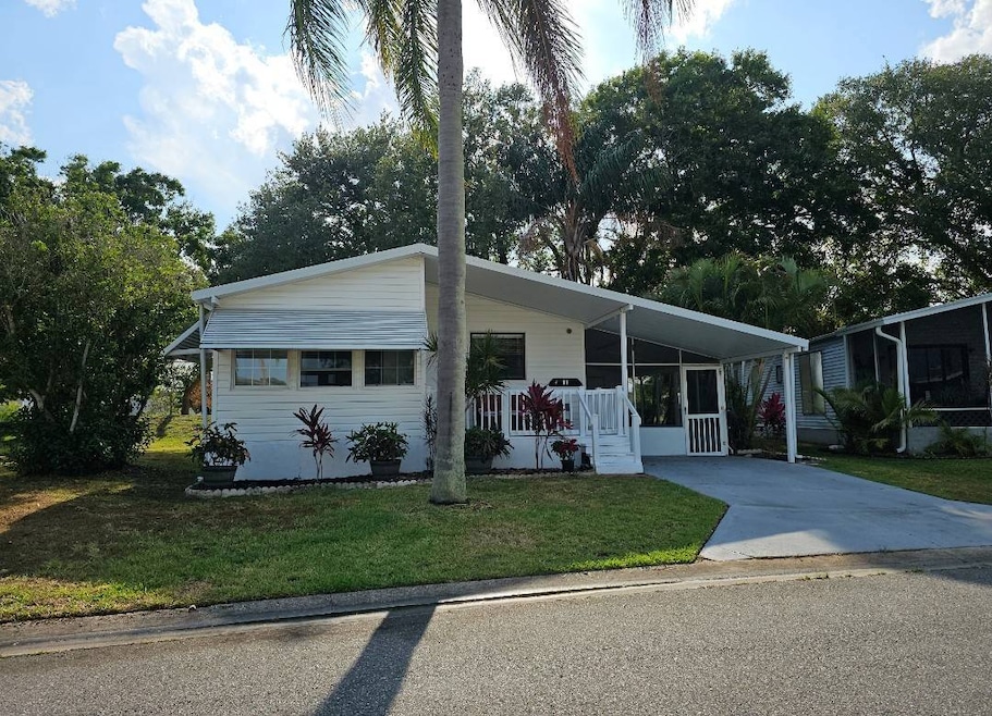Front of home