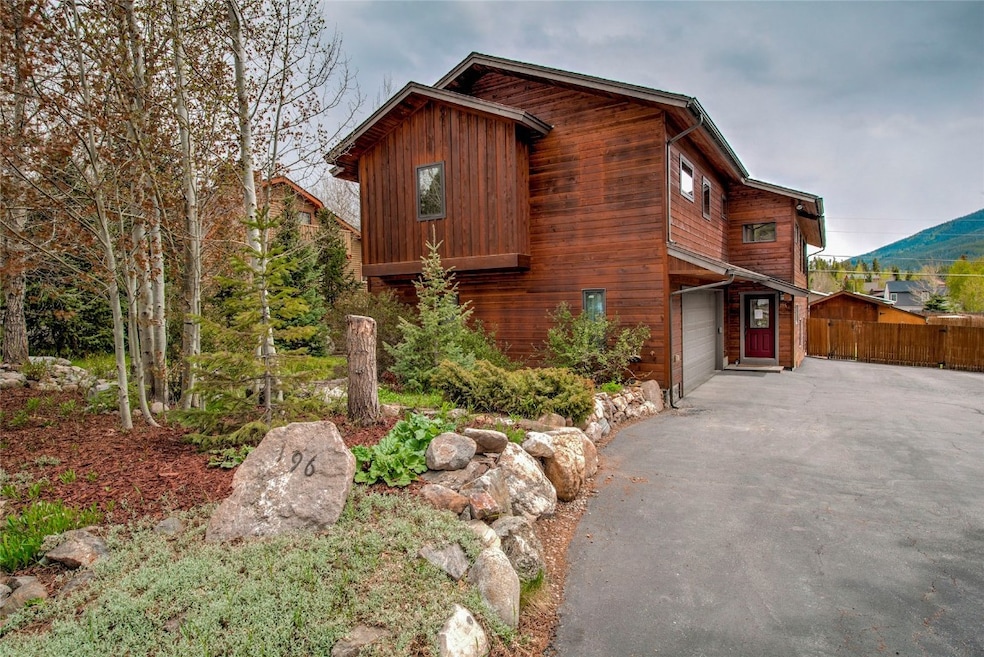 196 Vail Circle in Dillon, CO sits on 1/3 acre wit
