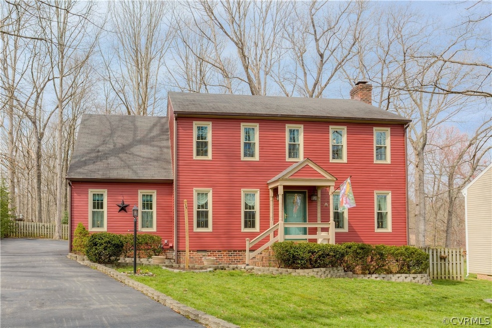 Welcome Home to this 4 bedroom, 2.5 bath suburban farmhouse!