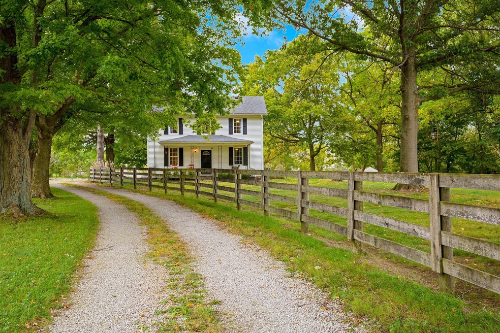Fence-Lined Driveway