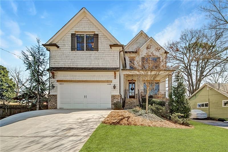 Custom Craftsman style house