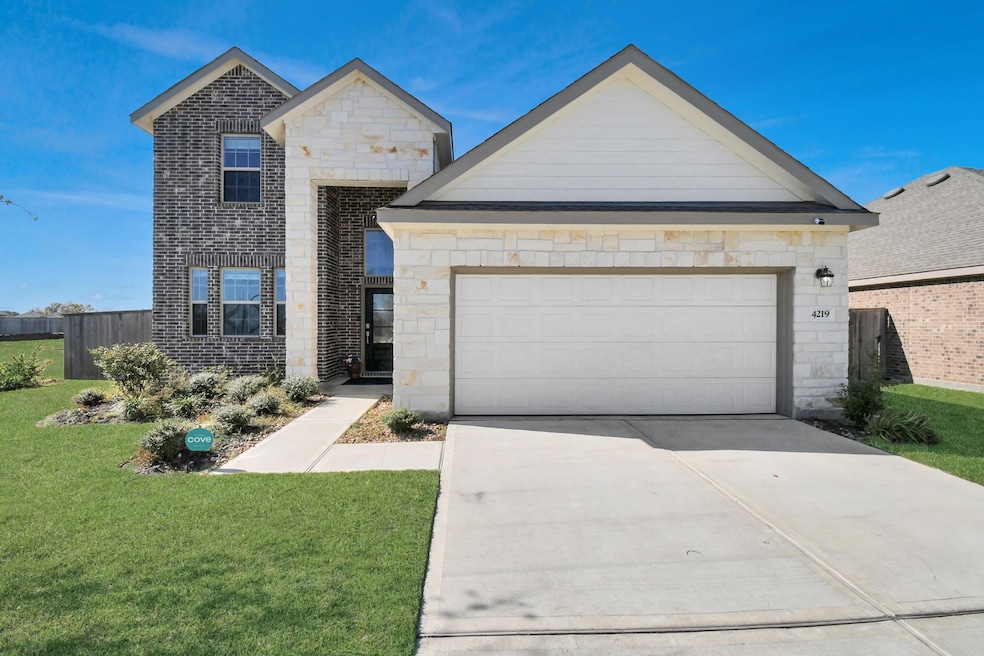 Welcome to 4219 Sterling View, a nearly NEW 2023 built home with no side neighbor.