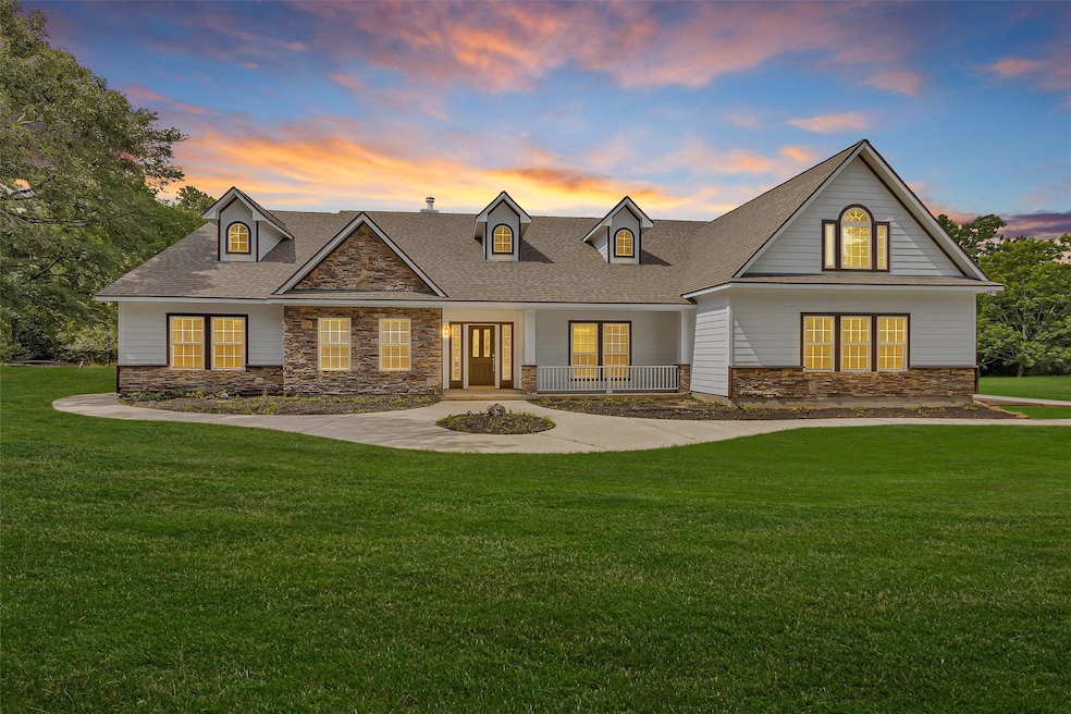 Welcome to your new 1-story home on 10 wooded acre