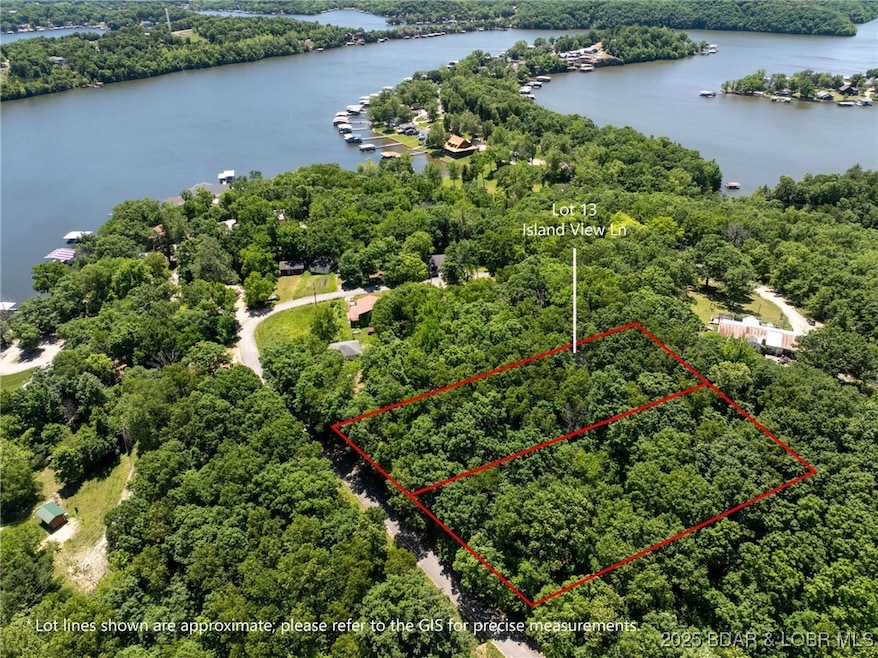Lot 13 Identified and Outlined and Lot 14 with Par
