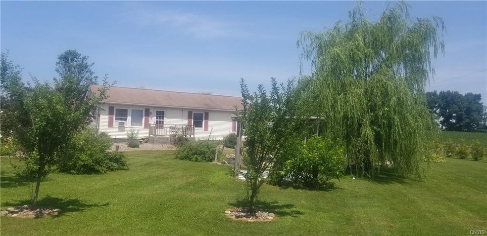 Large front yard