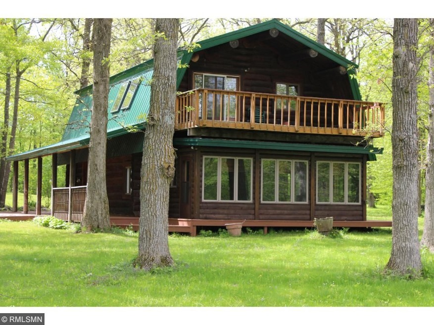 Log Home On Rum River