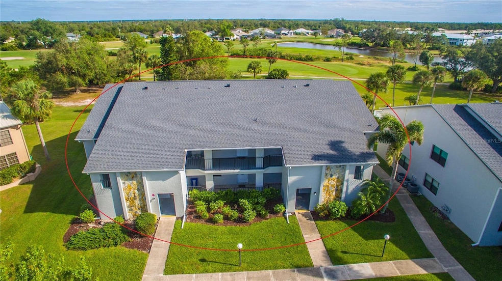 Aerial of Condo Building