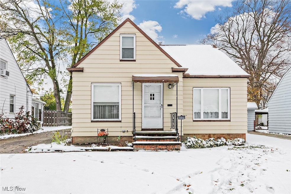 View of bungalow-style home