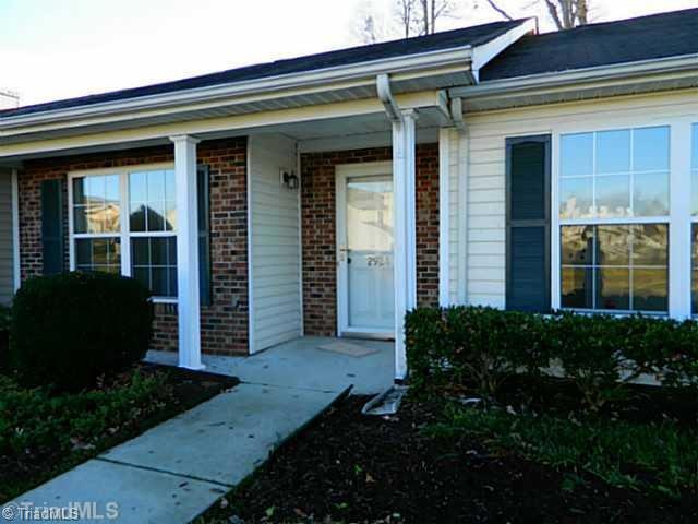 Exterior Front. Townhouse conveniently located in High Point