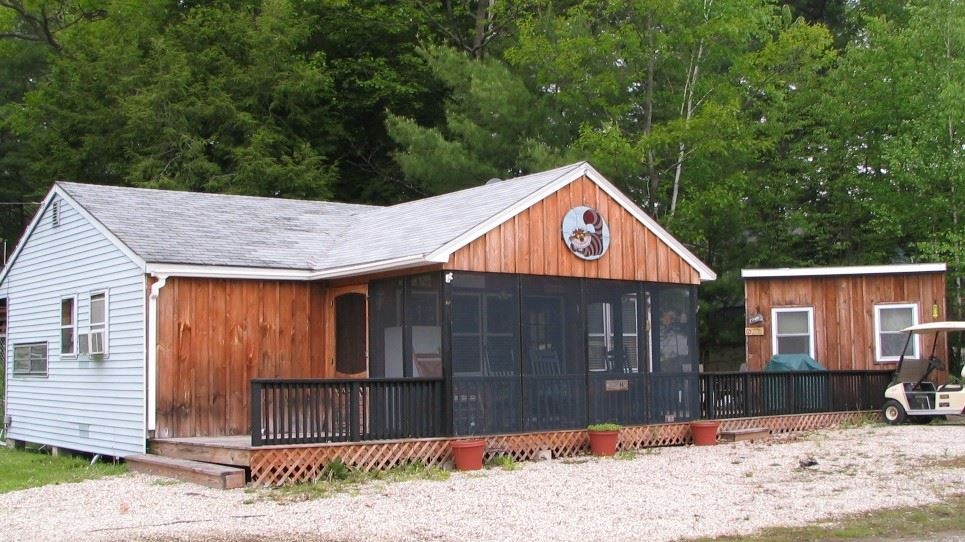Steps away from the beach and boat access areas