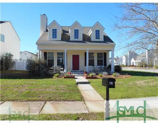 Exterior Front. Charming home has front porch with