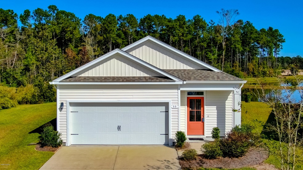 Front exterior 55 Cattle Run Ln