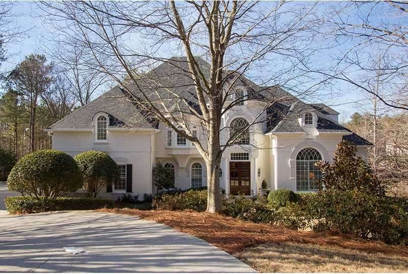 Exterior Front. This European beauty with private 