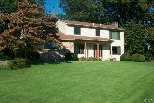 Front view of home - vinyl siding with partial sto