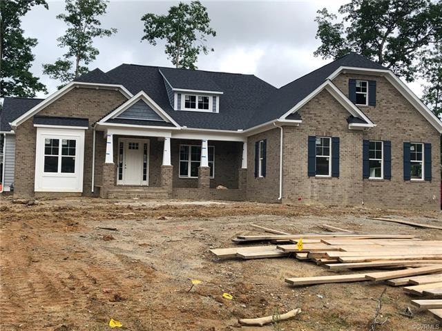 Actual home- currently under construction with a S